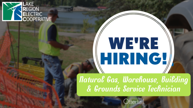 We’re hiring a natural gas, warehouse, building & grounds service technician!
